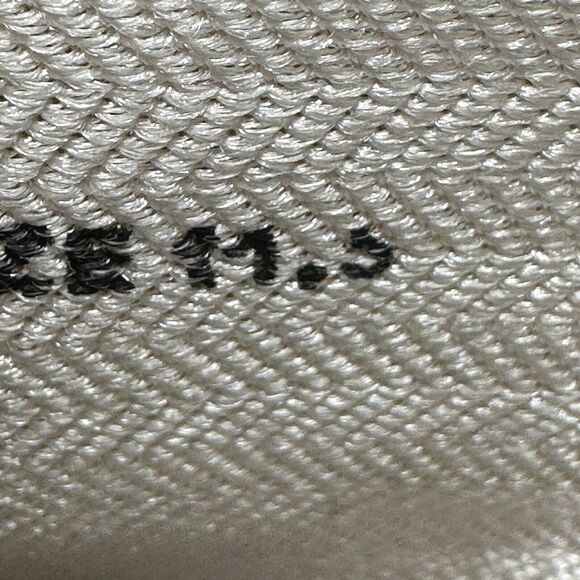 Nike Blaze Mens Sneaker MID TOP Triple White Leather Swoosh Size 11.5 - Picture 16 of 16